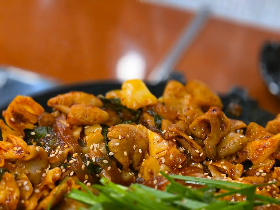 연수곱창 연수 모둠한상 전체 상차림