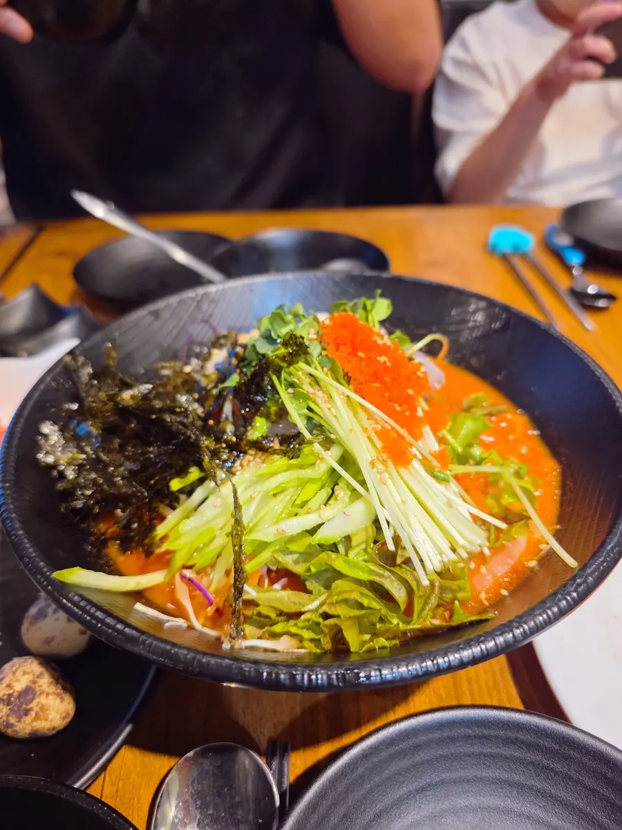 Salmon sashimi with a soft texture