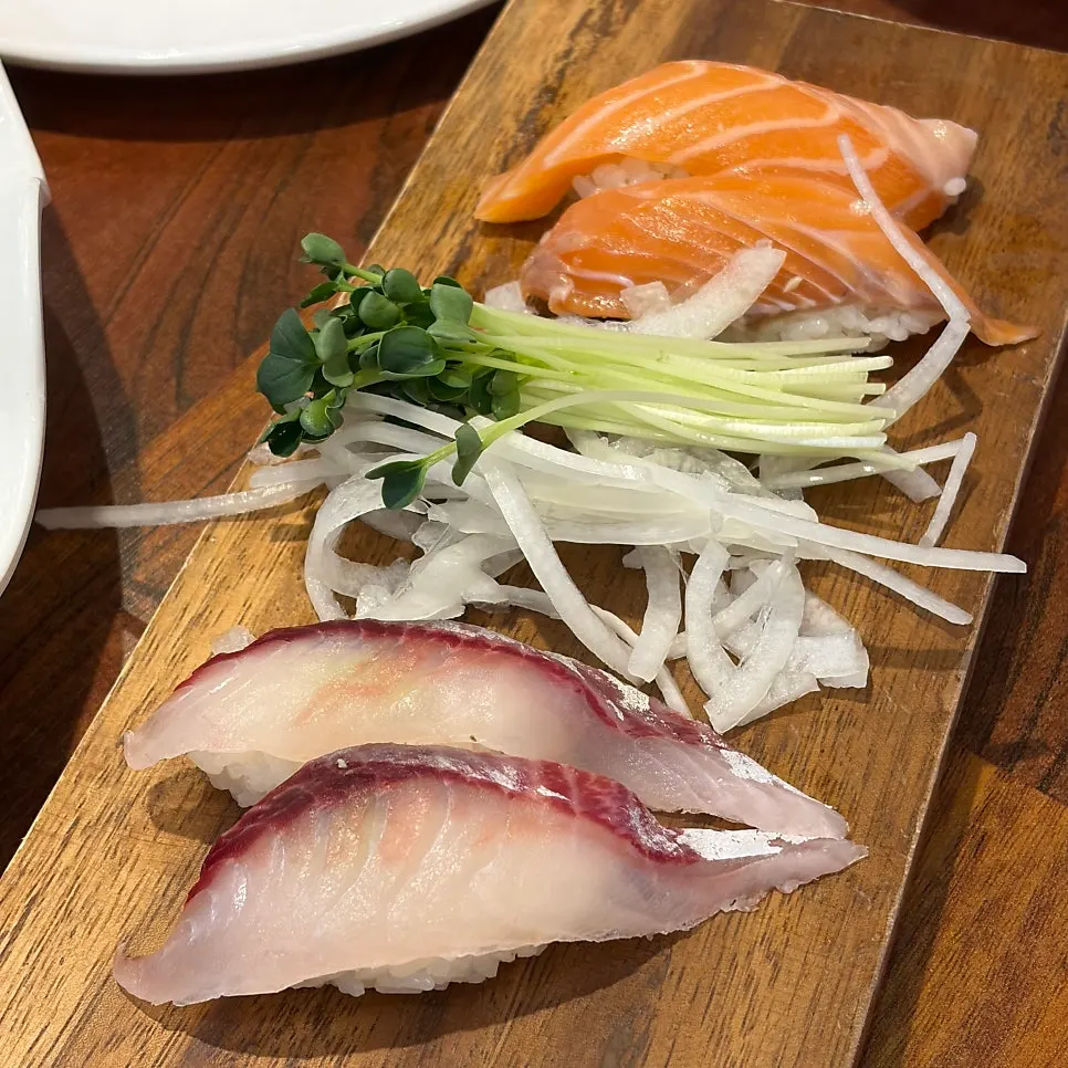 Abalone choice and sushi selection