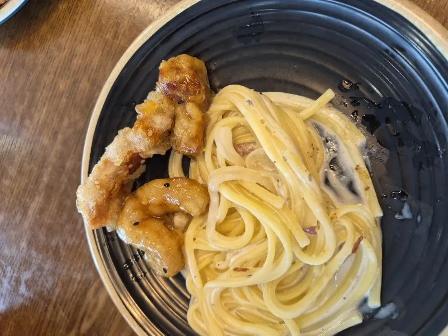 An assortment of crispy fried dishes