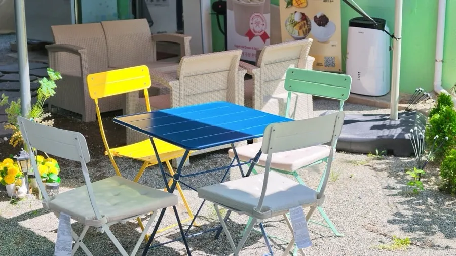 Pet-friendly café in Dolsan