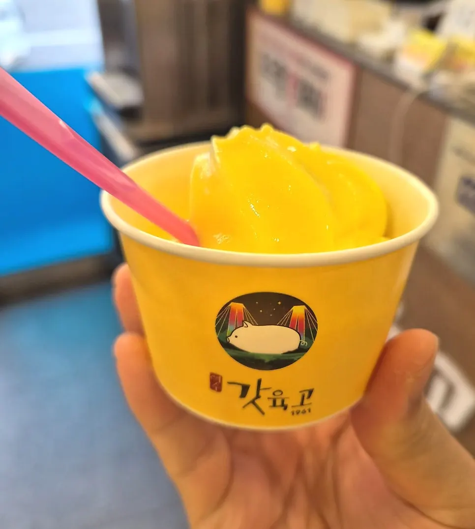 무료로 제공되는 옥수수아이스크림