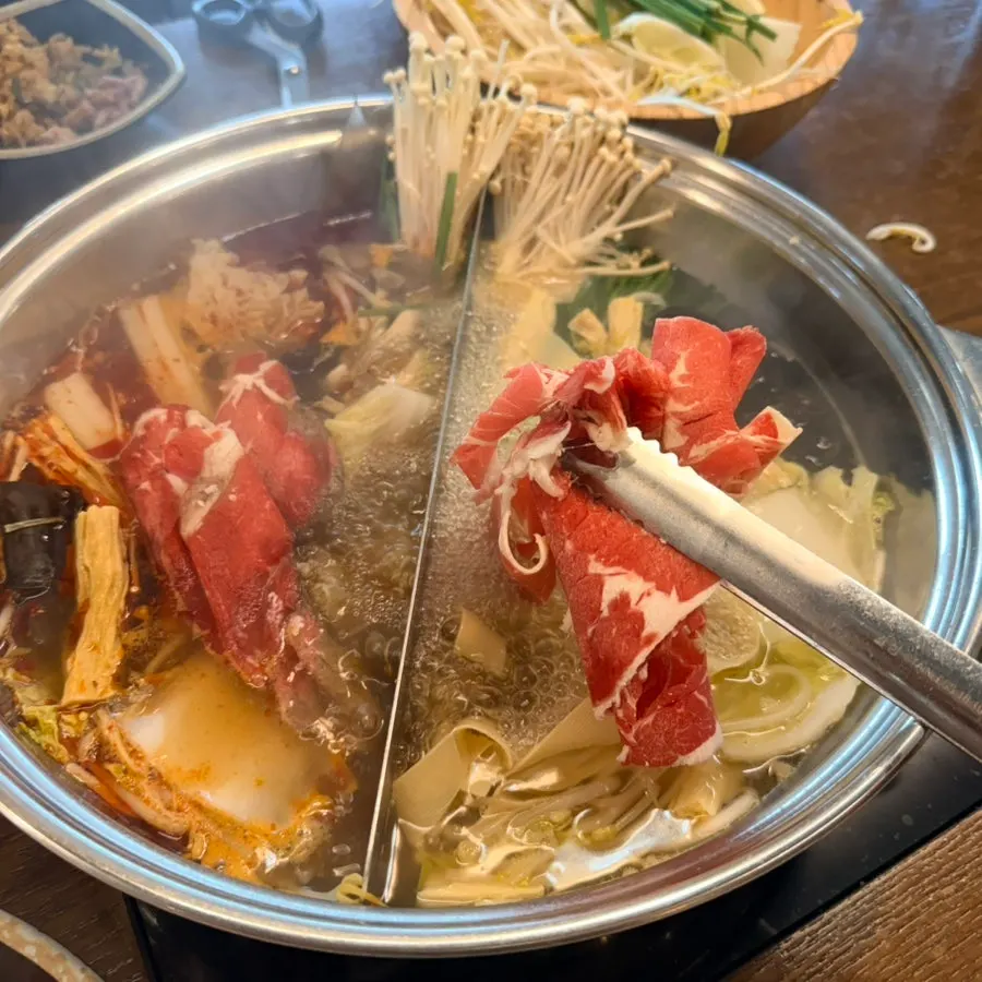 통큰샤브 샤브샤브 한 상