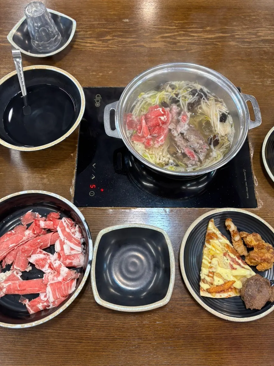 Hanwoo shabu-shabu meat received through the receipt review event