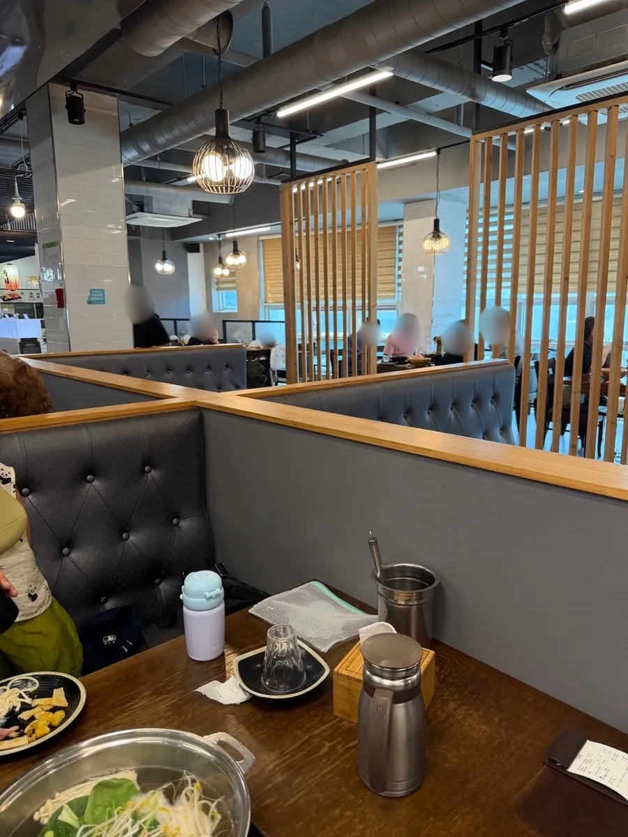 통큰샤브 주차 공간 안내