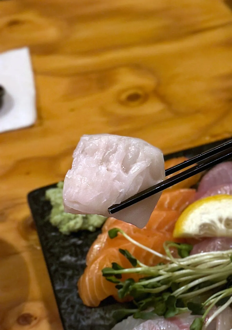 Dry-aged sashimi set