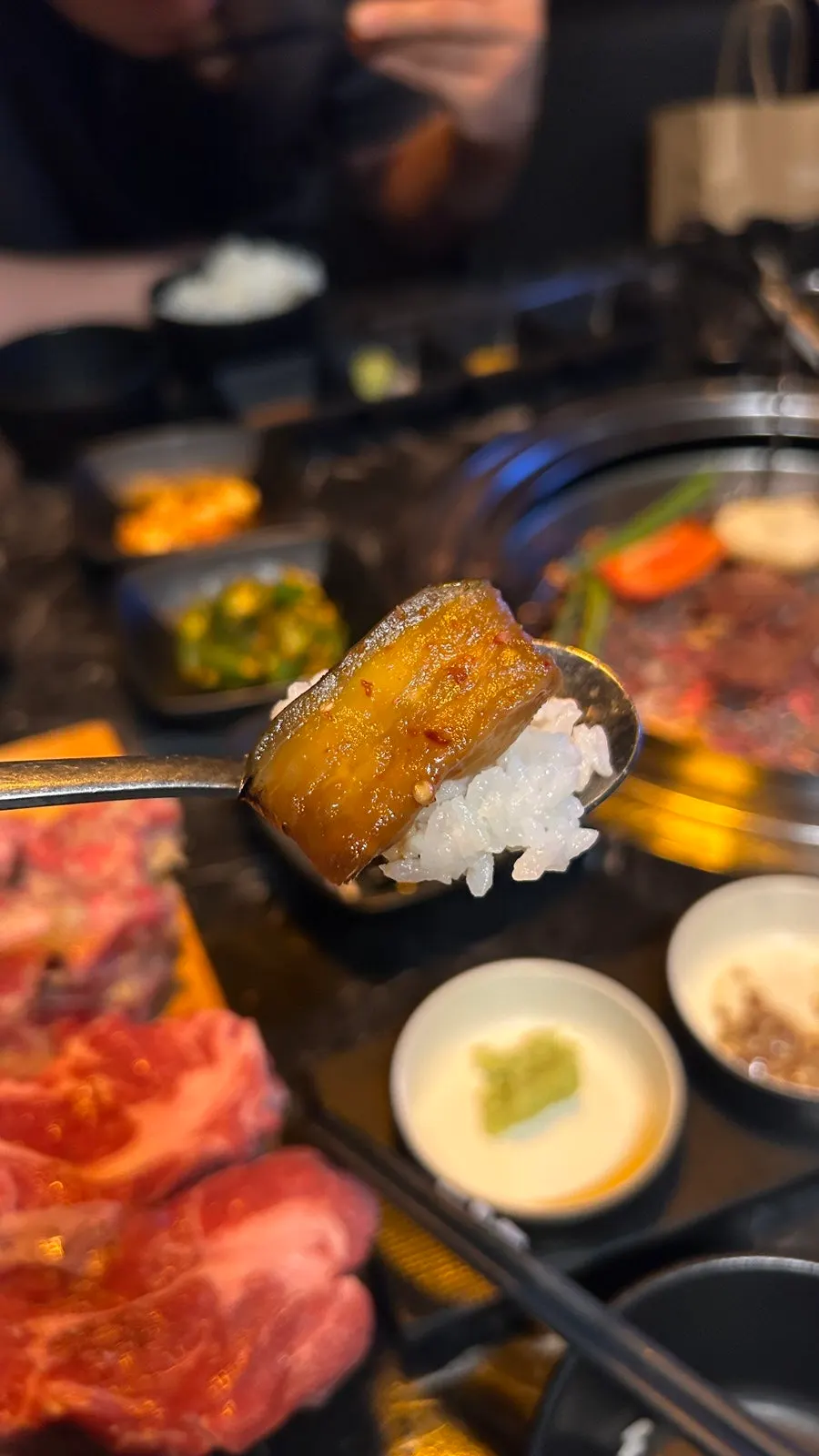 A piece of beef grilled to the desired doneness