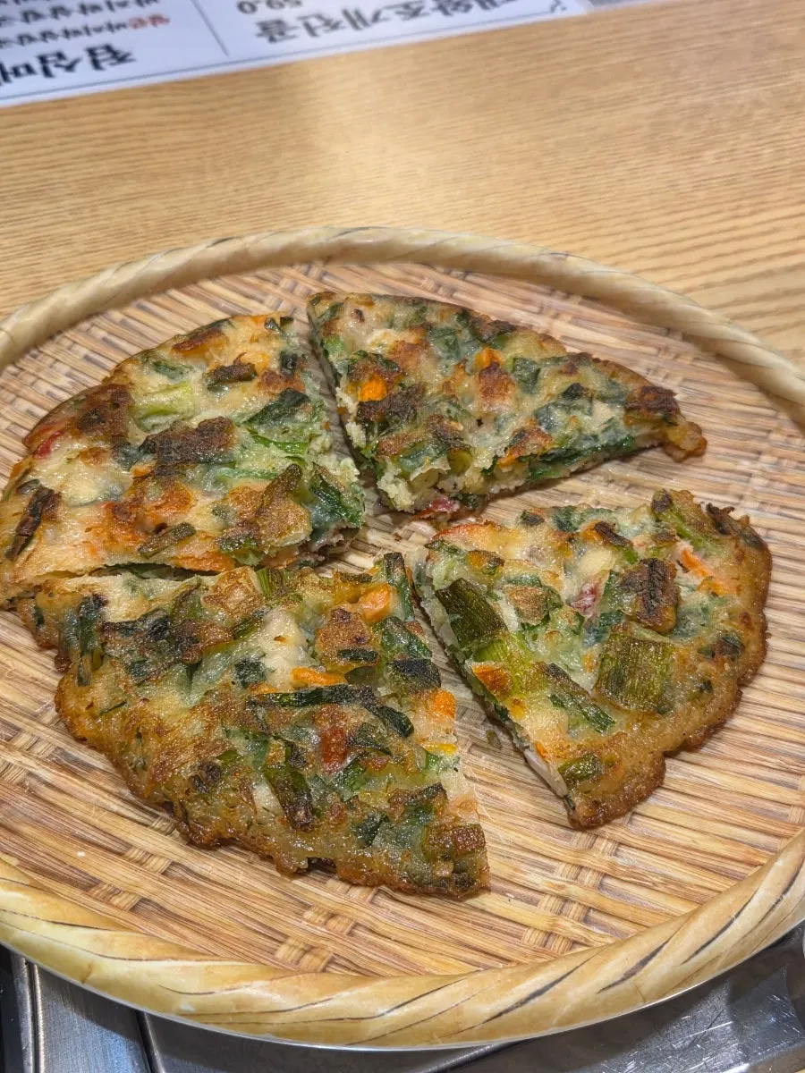 Mini pajeon, a perfectly sized side dish
