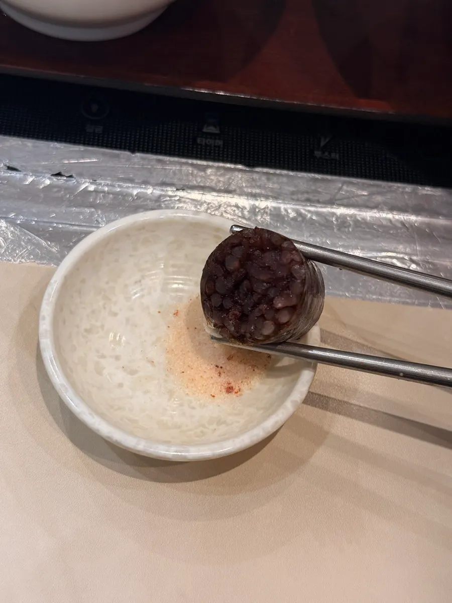 간이 된 찰순대