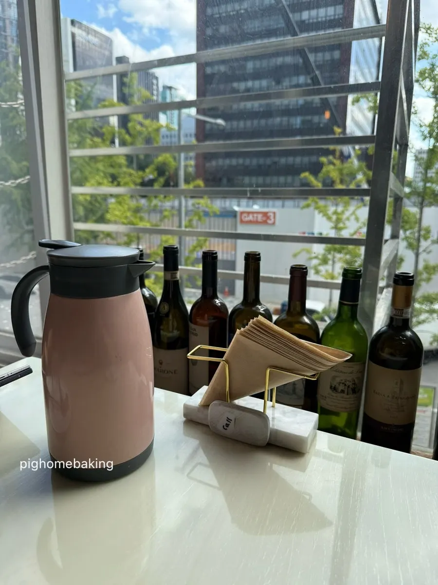 퀴진 알 런치 세트 메뉴판