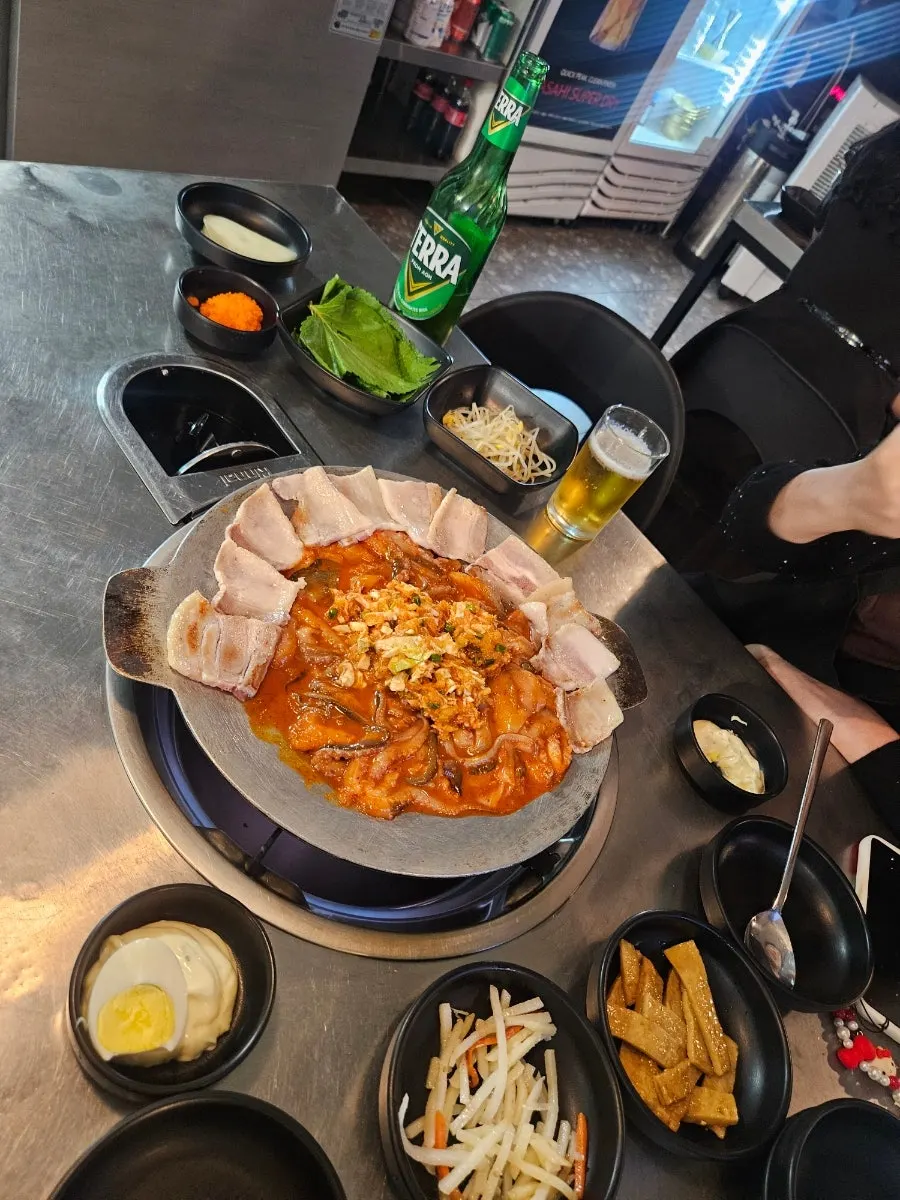 쭈꾸미 식사 이미지