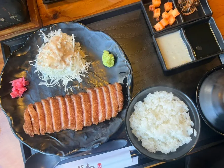 Crisp and juicy gyukatsu