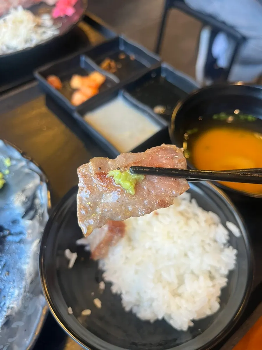 Meat grilled until golden brown