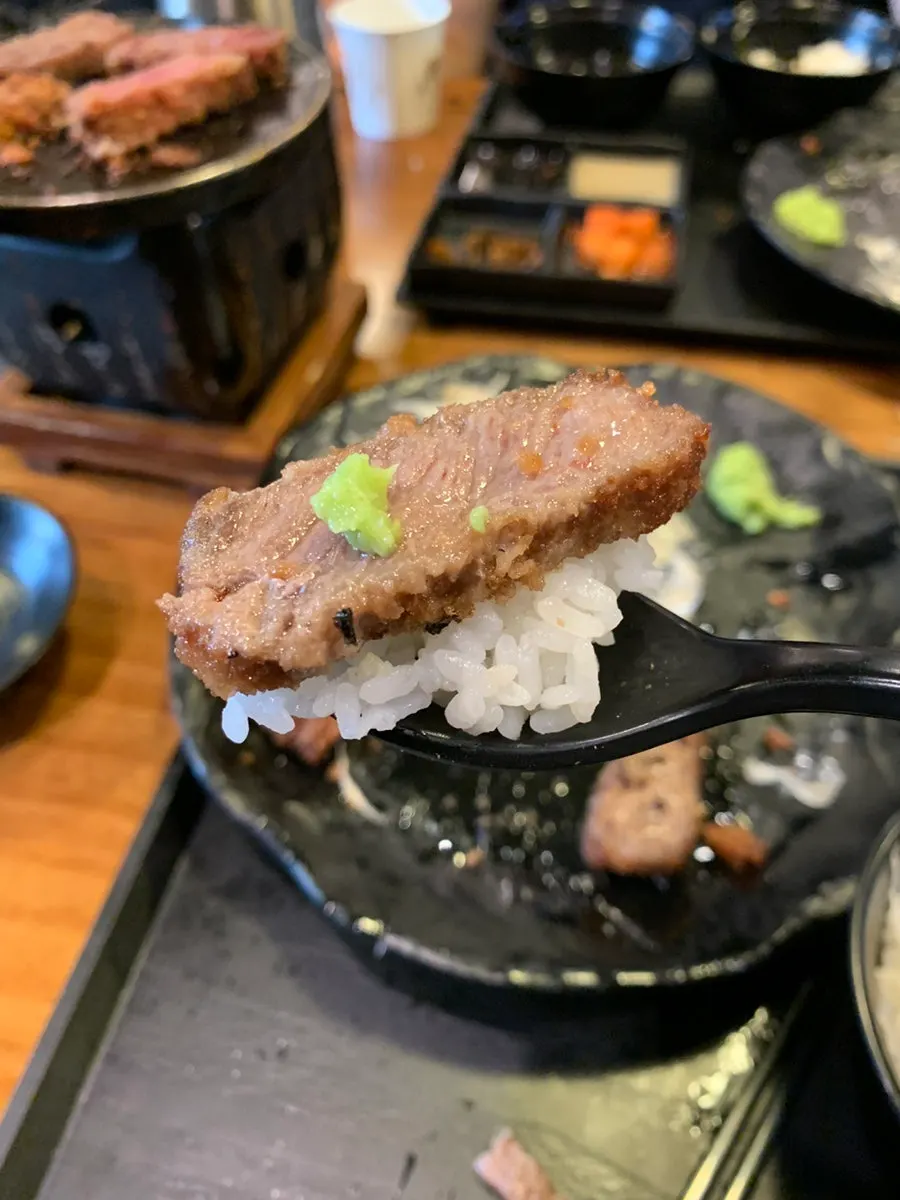 Gyukatsu at Izawa Yeouido Direct Store