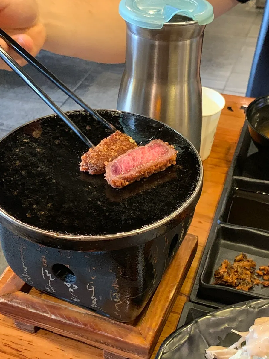 Crisp and juicy gyukatsu