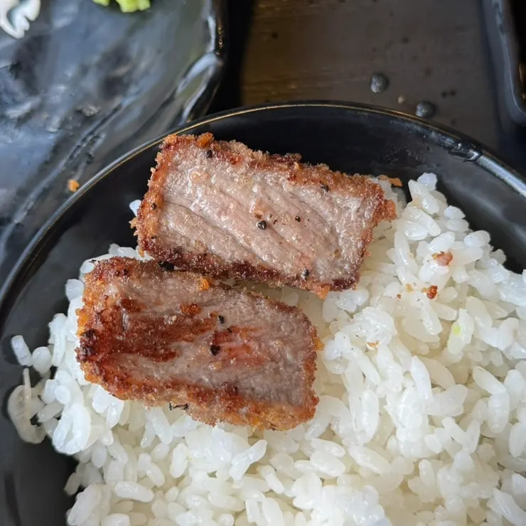 Sirloin gyukatsu grilled crisp