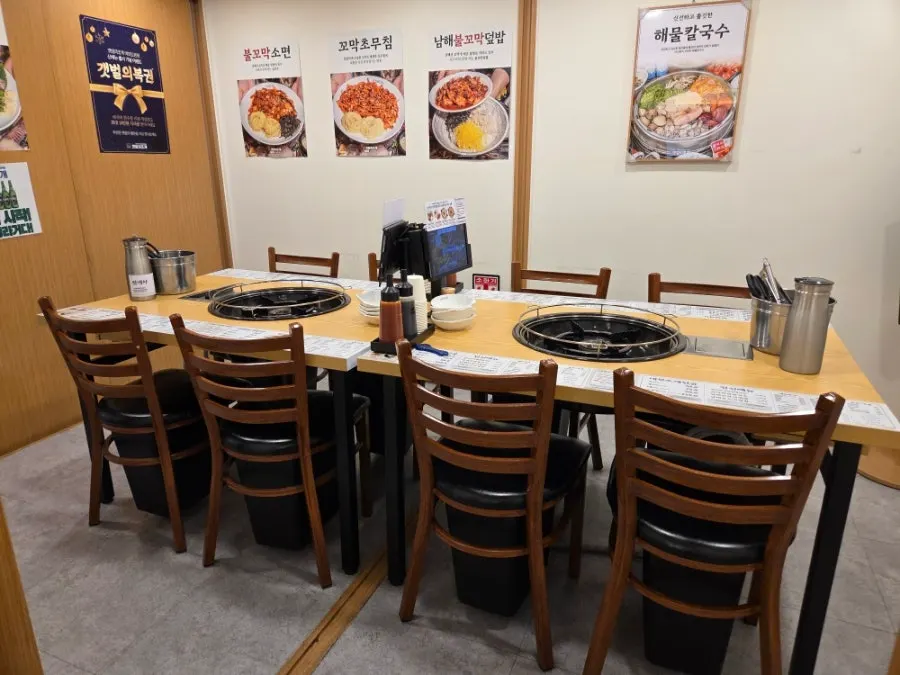 Larger room and group seating interior