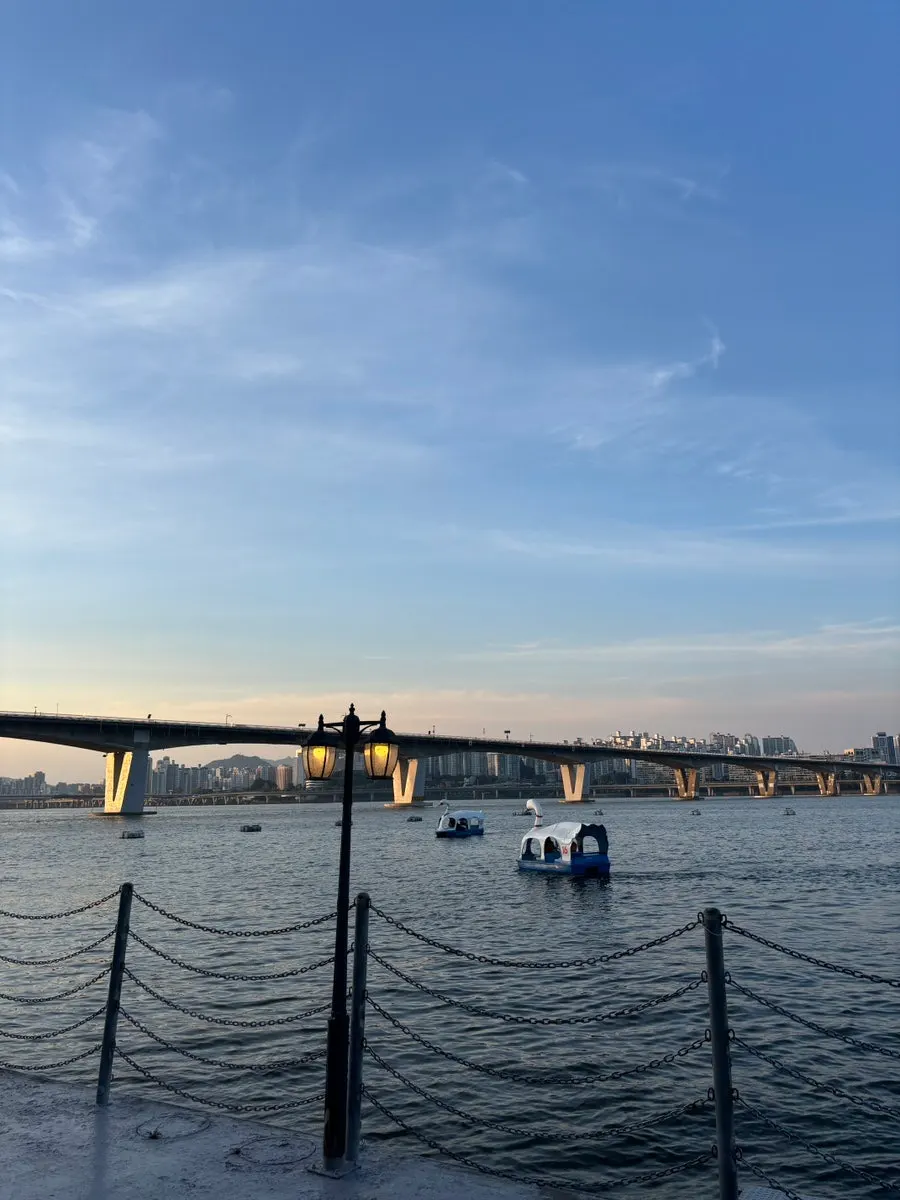 Han River scenery that makes a great photo spot