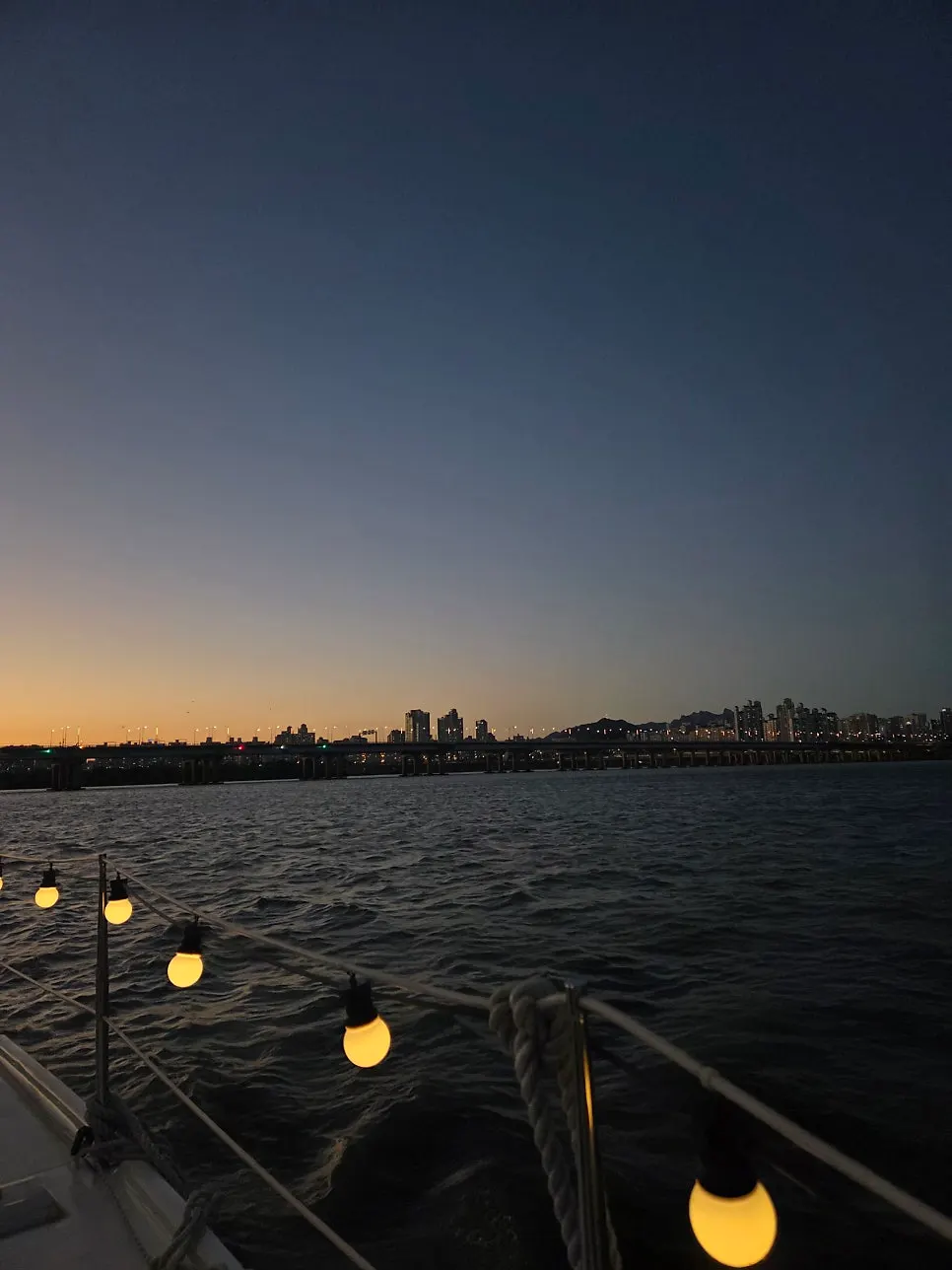 Photo of enjoying Han River night views