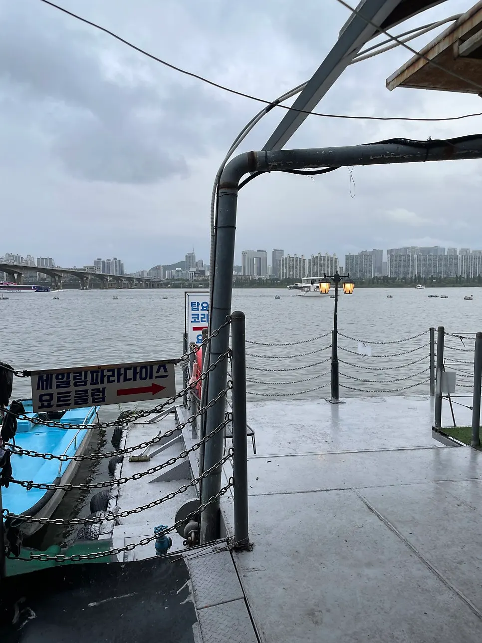Around the Yeouido Hangang Park marina