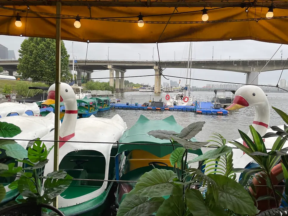 Duck boat area at Hangang Park