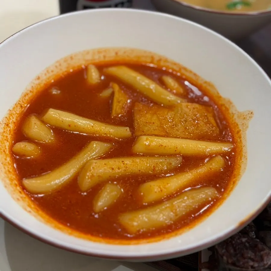 안매운맛으로 주문한 현선이네 떡볶이