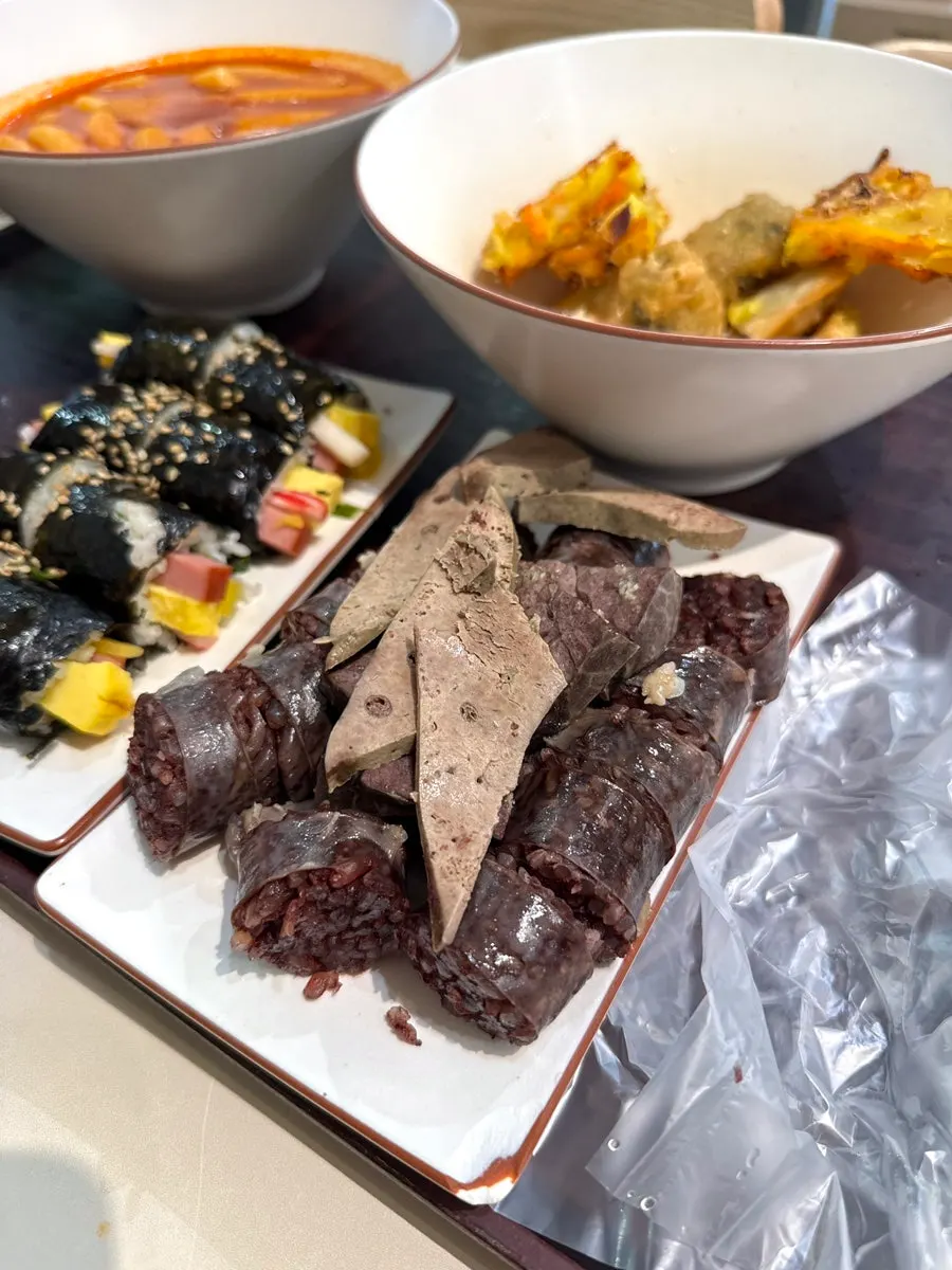 An assortment of fried snacks
