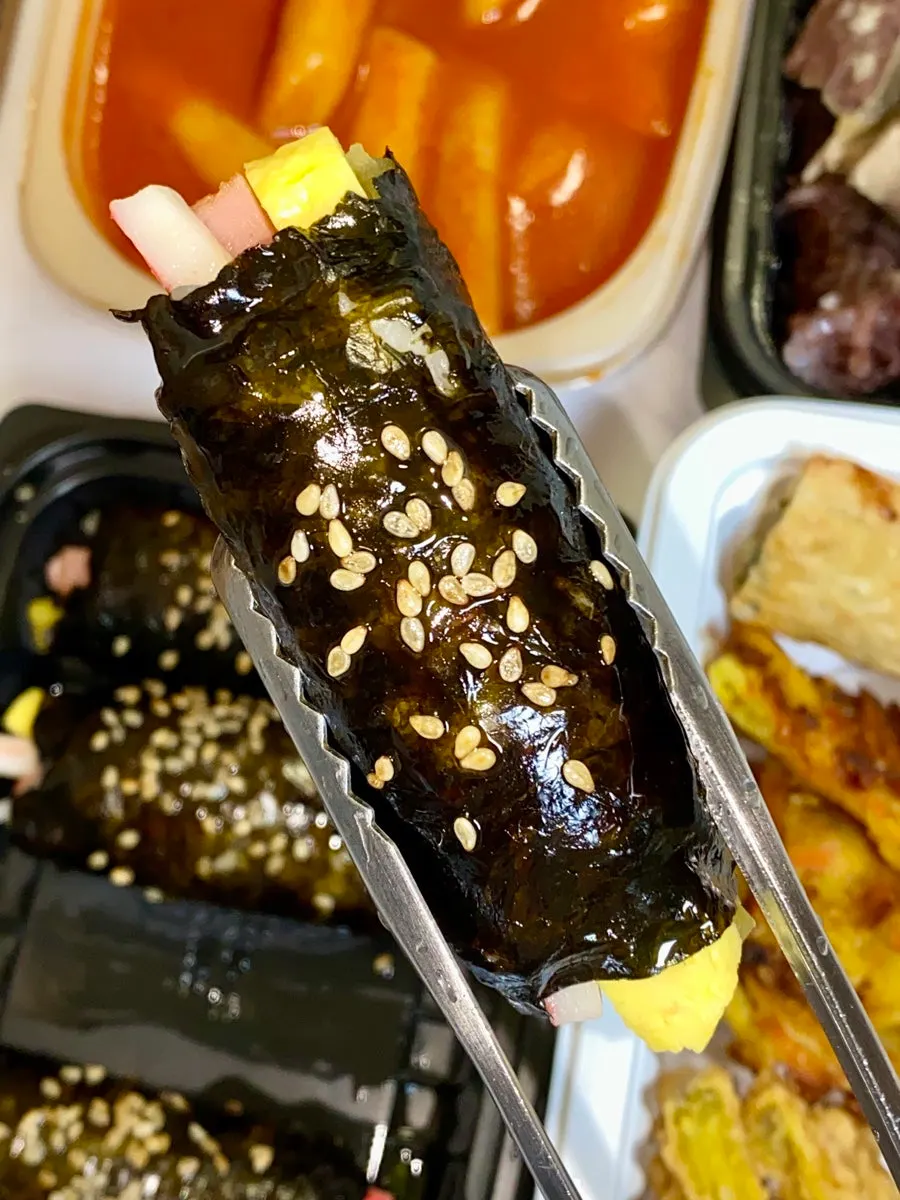 현선이세트에 포함된 꼬마김밥