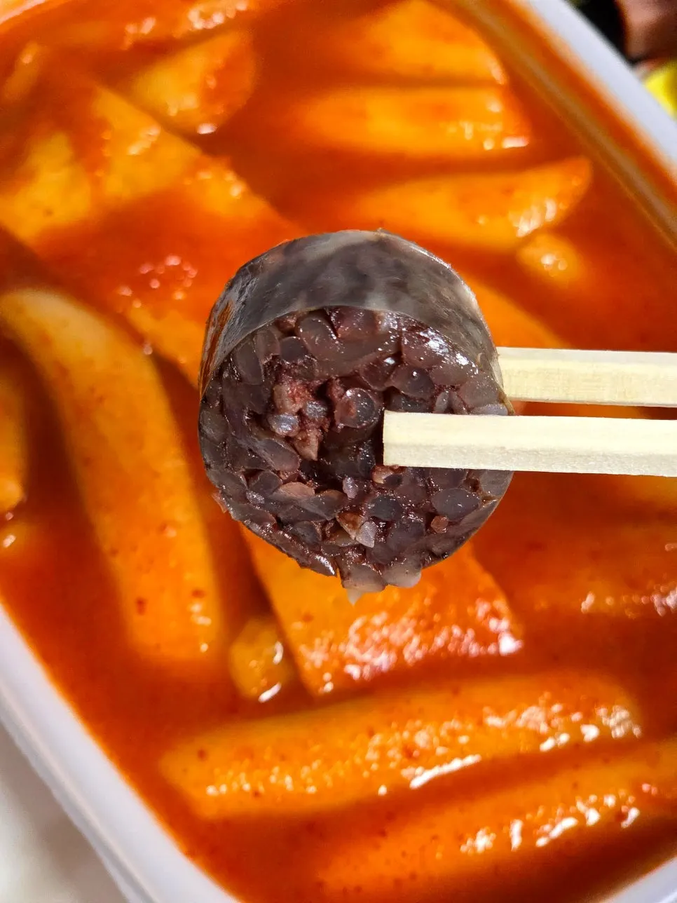 순대반 내장반으로 담긴 찰순대
