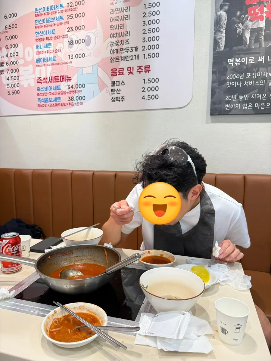 卷心菜丰富的即食辣炒年糕