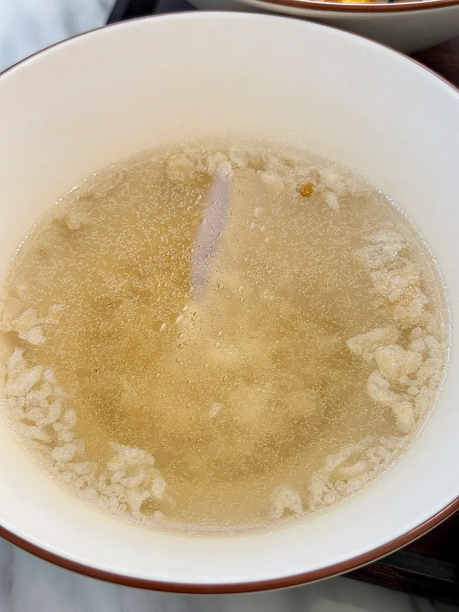 A glass of cider added to the set