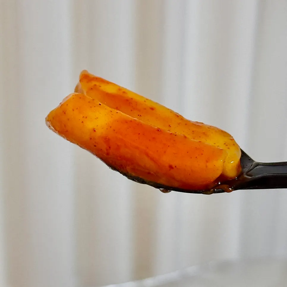 Tteokbokki ordered mild spice
