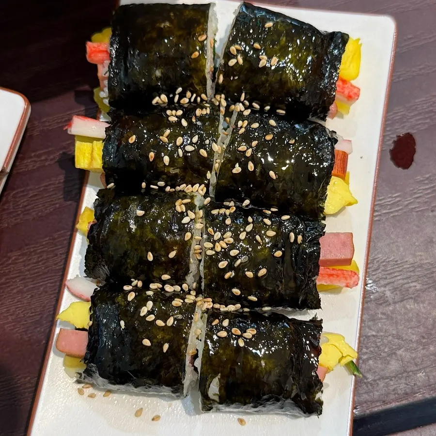 세트에 포함된 꼬마김밥