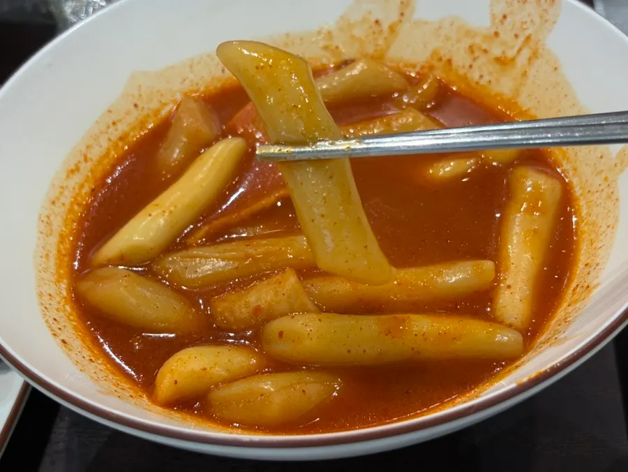순한맛으로 주문한 떡볶이