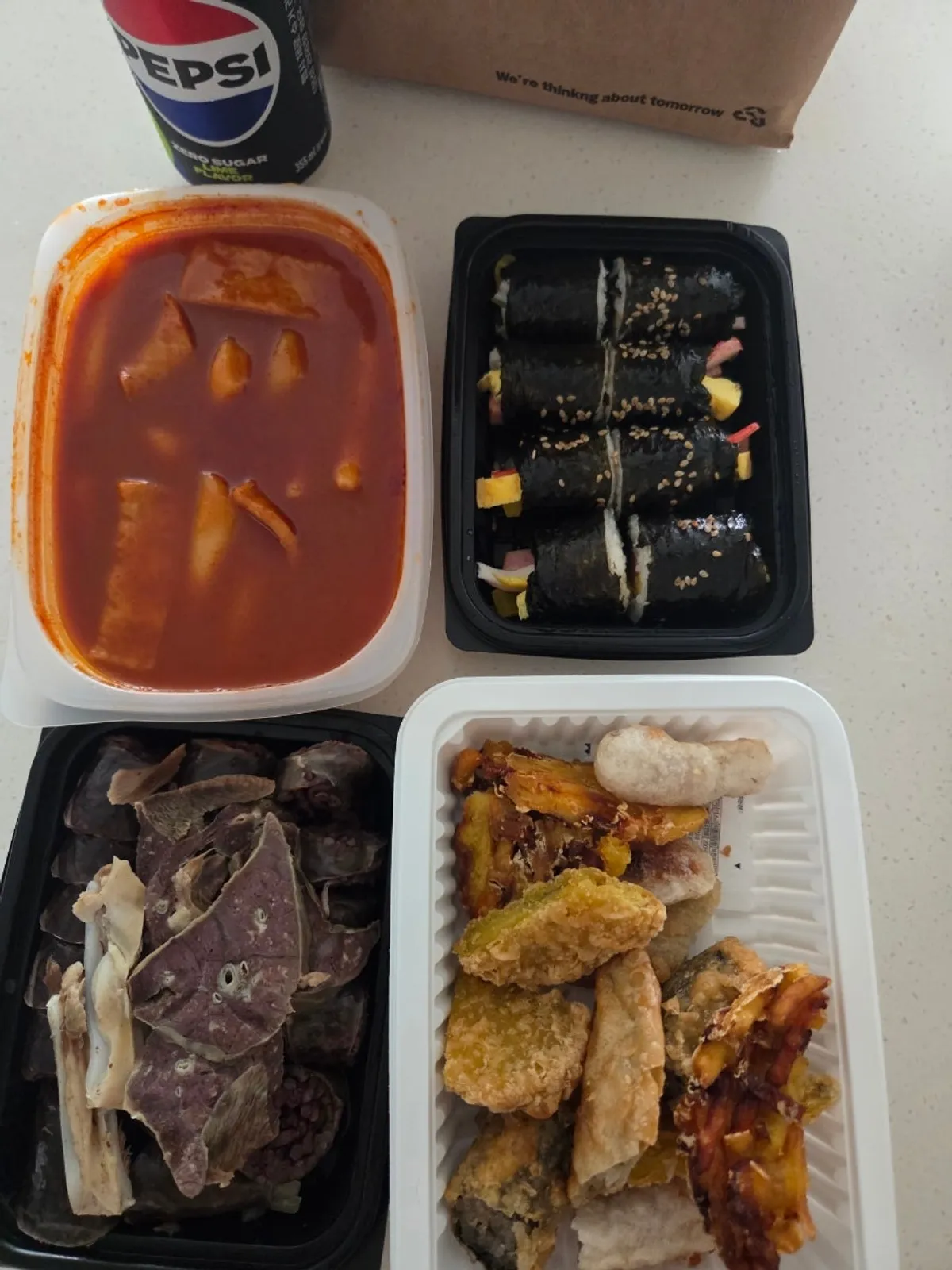 Hyeonseonine Premium tteokbokki set at Yeouido IFC Mall