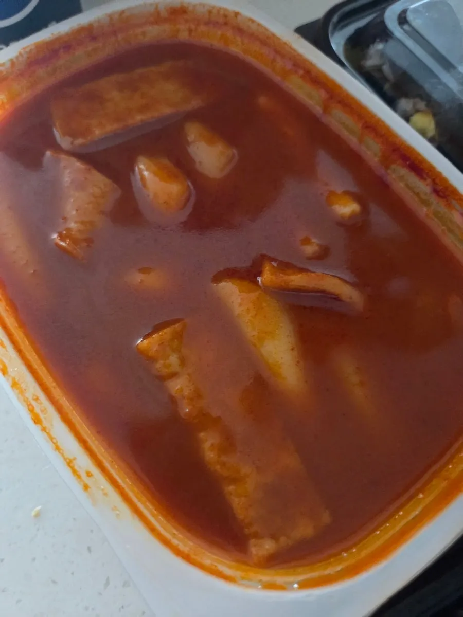 Hyeonseonine tteokbokki ordered non-spicy