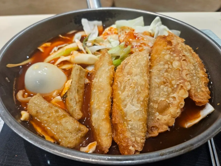 주문 3분 만에 나온 즉석 2인 떡볶이 냄비