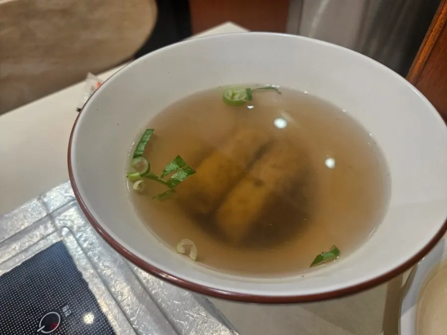 사이다와 함께 차려진 즉석 2인 상차림