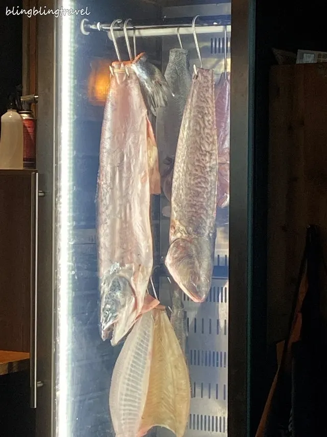 Full dinner spread from the set menu