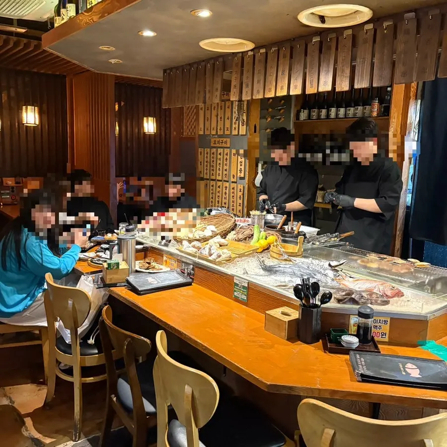 로바다야끼소담 여의도점 안주 상차림