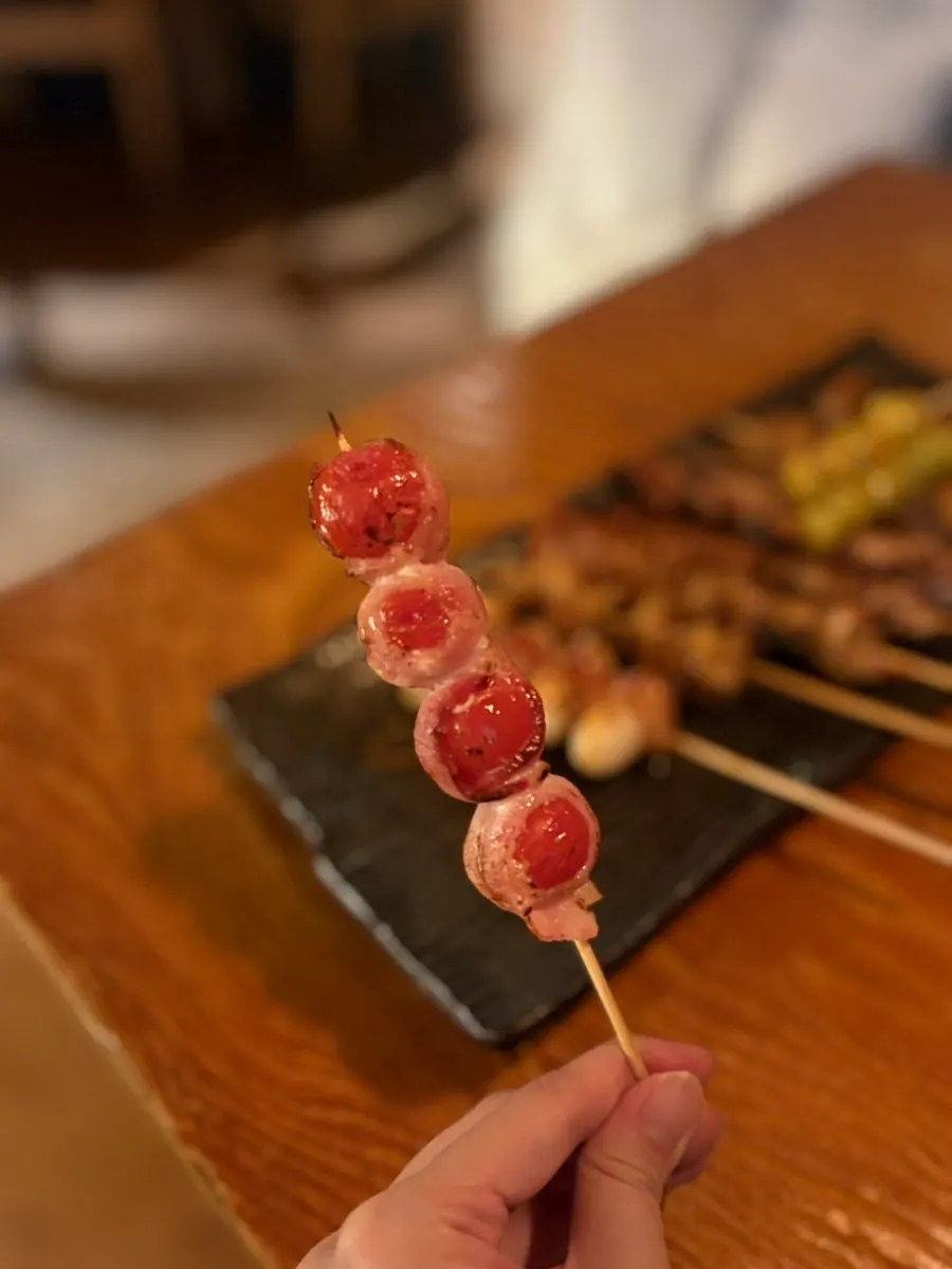 Mixed skewers with each ingredient's flavor standing out
