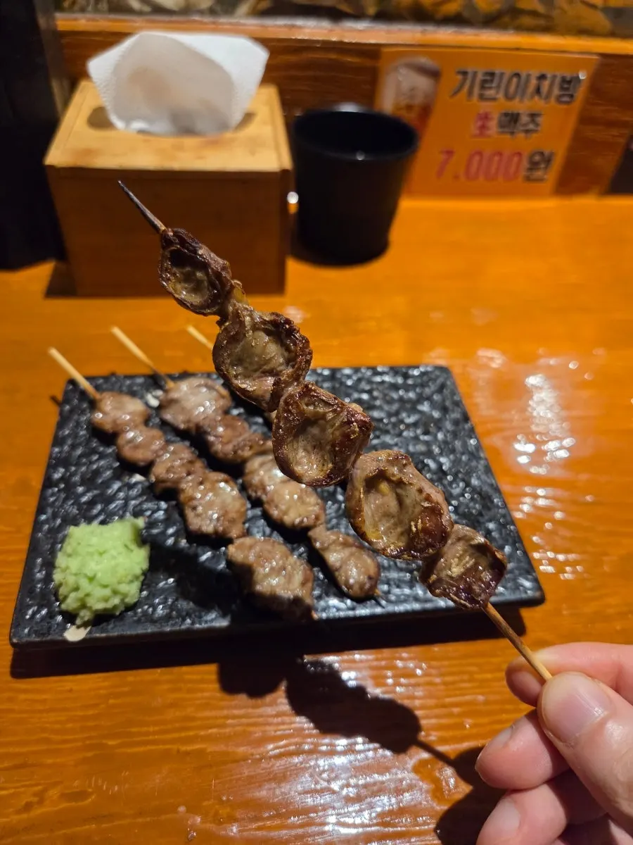 Skewers available for individual add-on orders