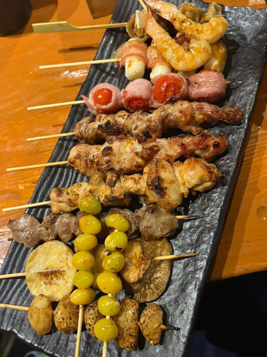 The full mixed skewer set of 11 kinds, 13 pieces