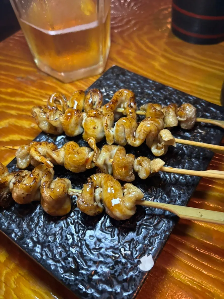 Thick-meat chicken skewer