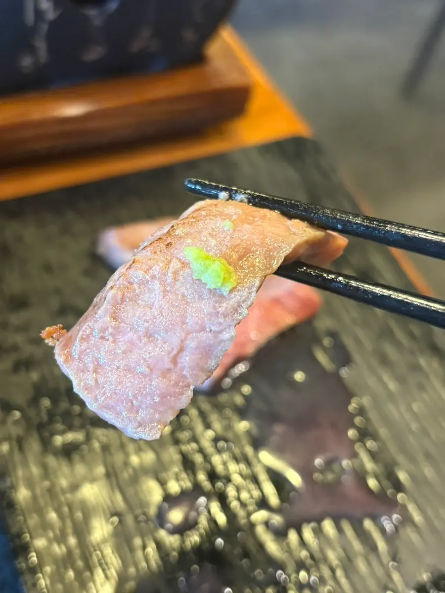 Wasabi and the two special sauces