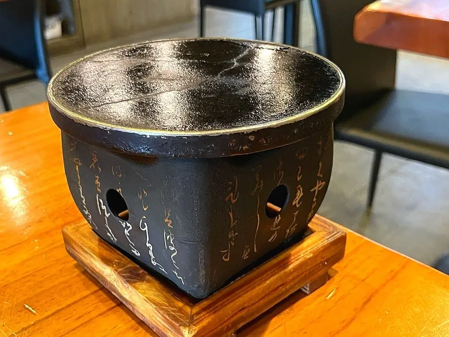 Two gyukatsu sets served with rice and soup