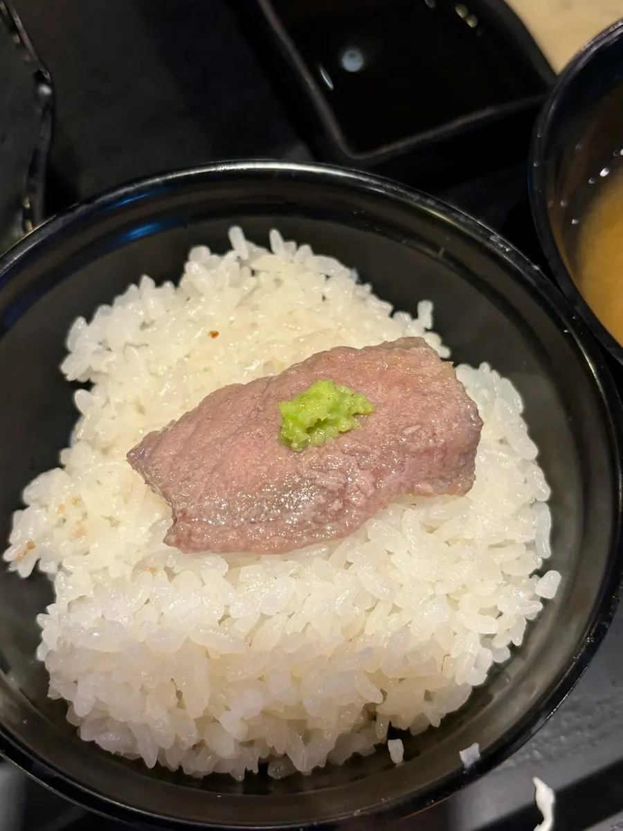 Sapporo draft beer paired with gyukatsu