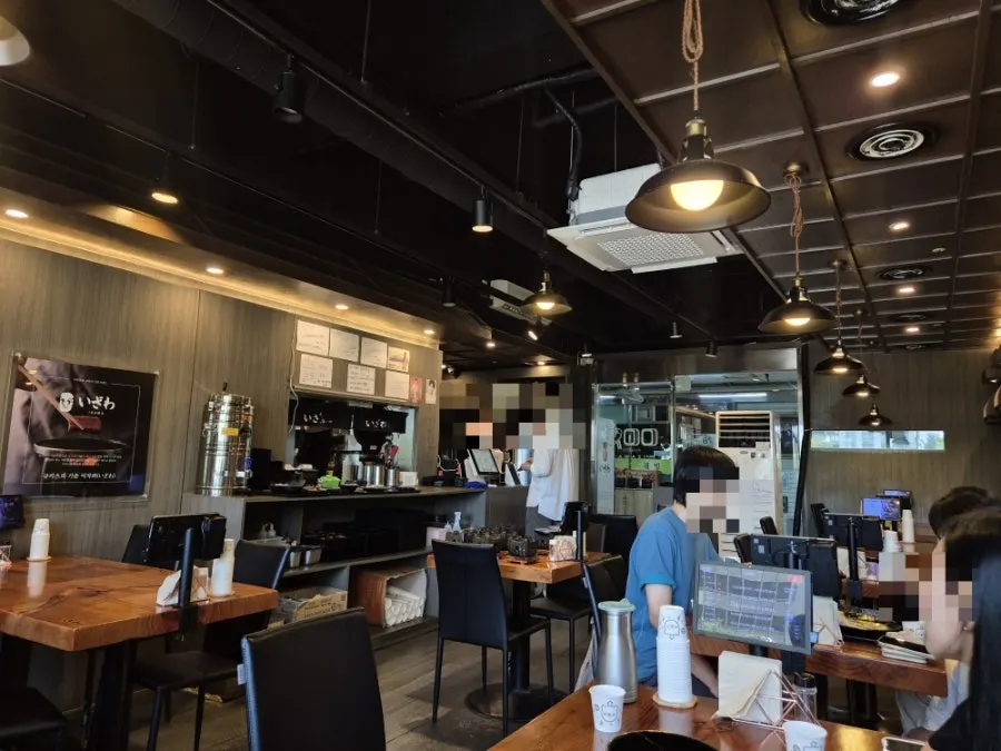 Interior space at Izawa Yeouido Direct Store