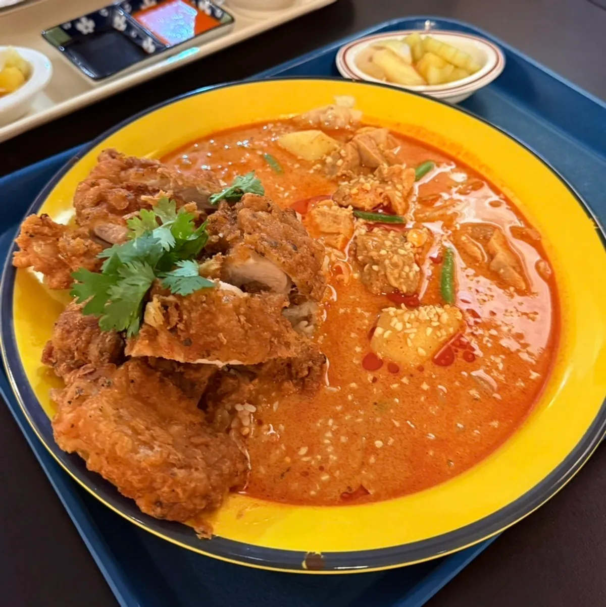 치킨 추가한 정윤키친 레드커리 치킨라이스