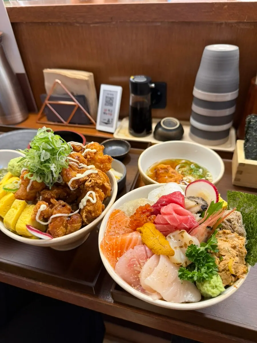 Items served with the main dishes